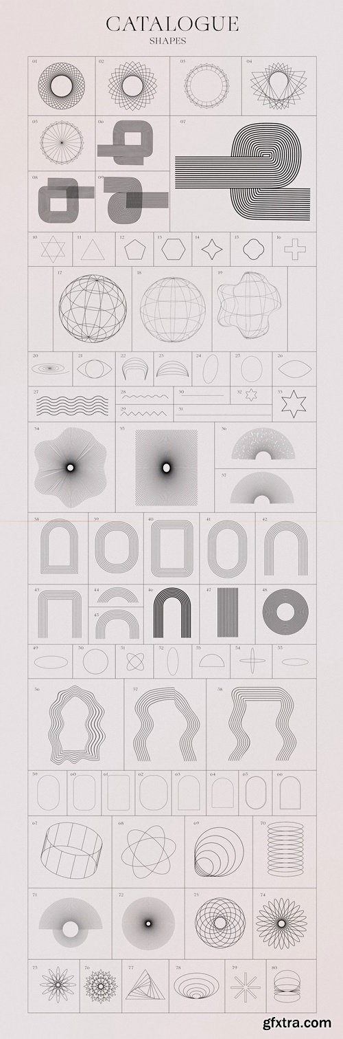CreativeMarket - Grainy Gradients, Shapes & More 6138845