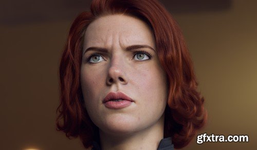 Artstation - Scarlett - Black Widow