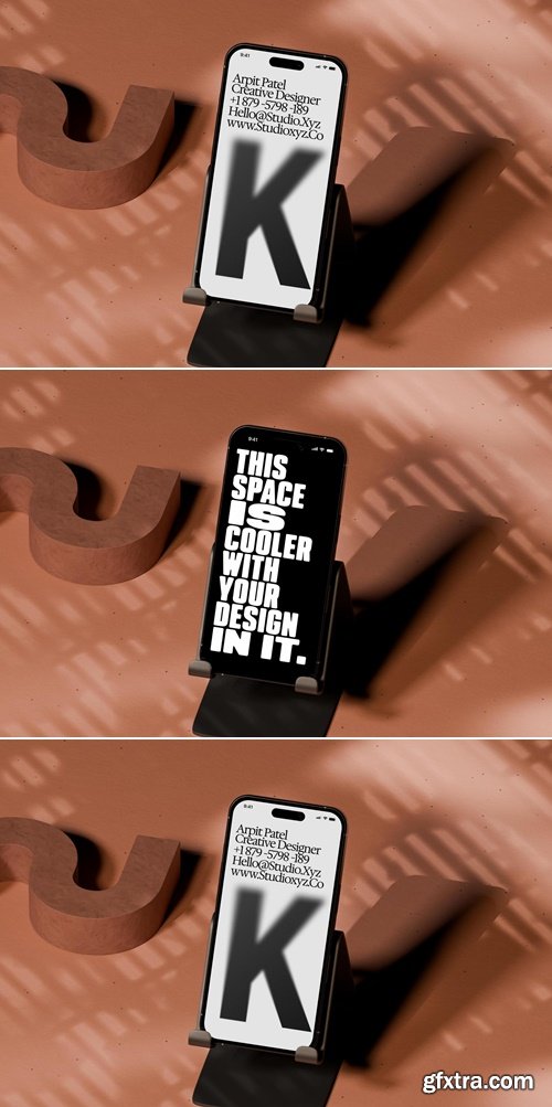 Pixelbuddha - iPhone 16 Mockup in Clay Studio 5223