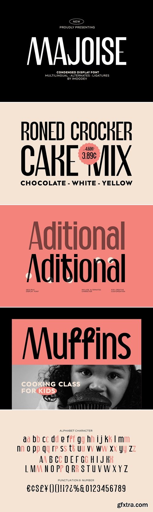 CreativeMarket - Majoise - Condensed Display Font