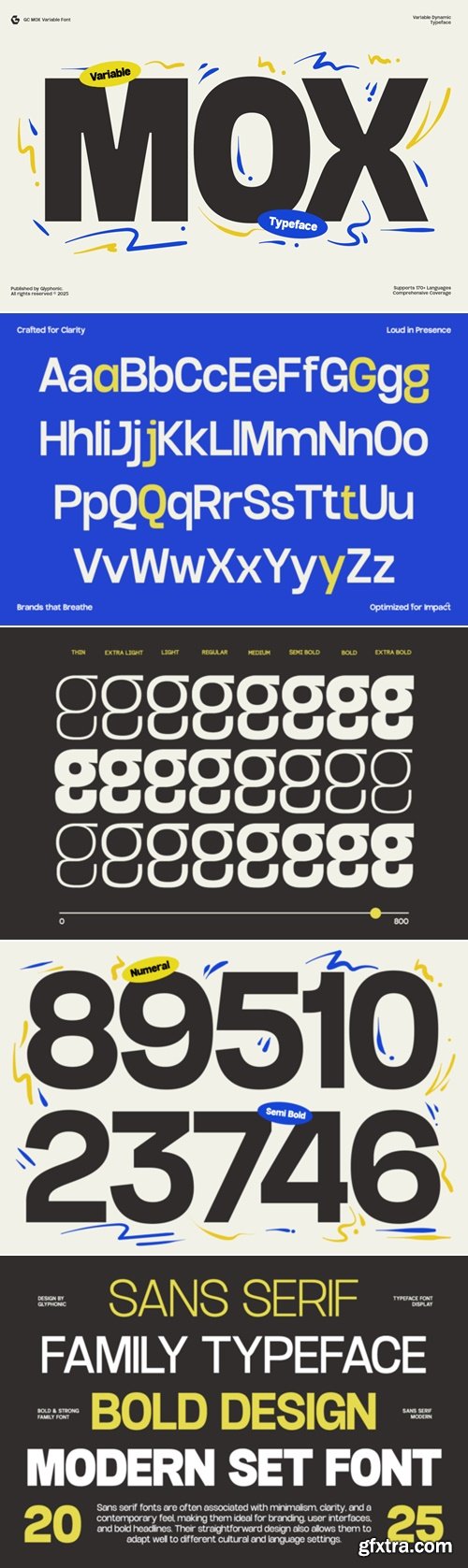 CreativeMarket - GC MOX &ndash; Bold Variable Energy