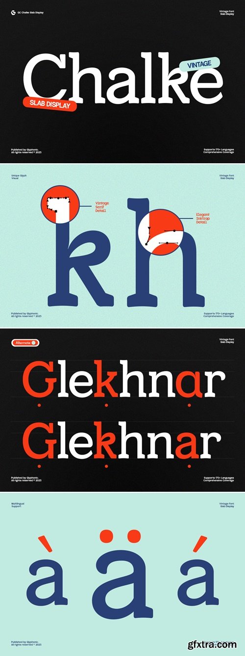 CreativeMarket - GC Chalke – Refined Slab Display