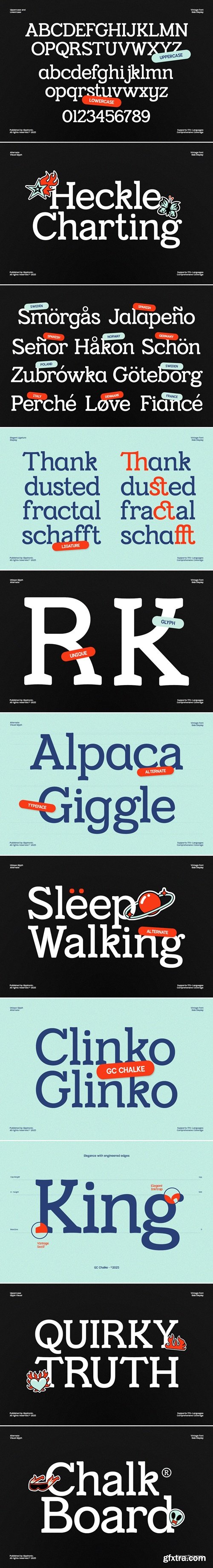 CreativeMarket - GC Chalke – Refined Slab Display