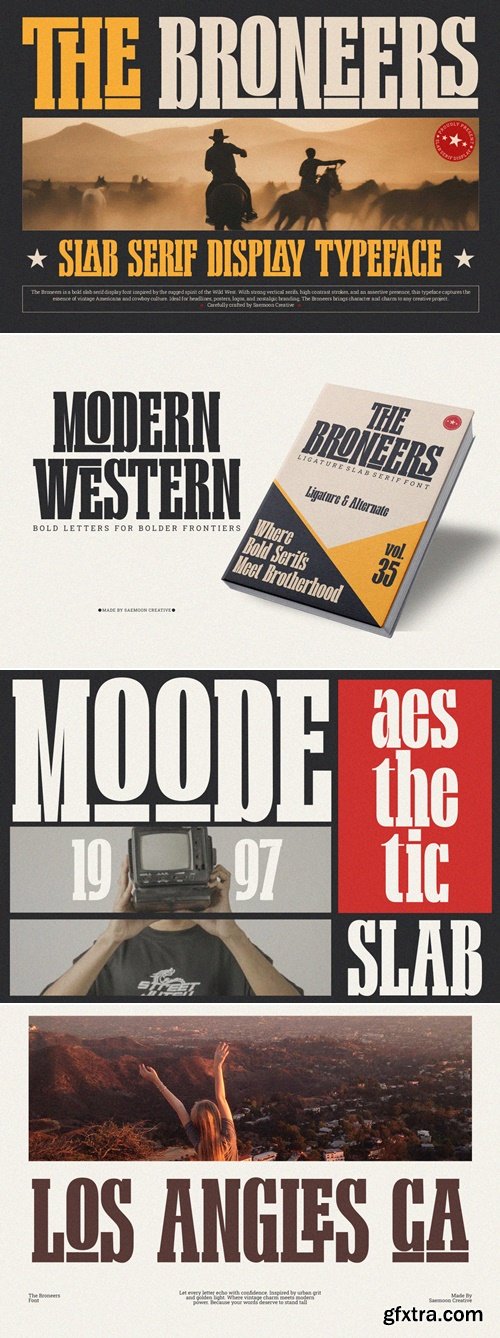 CreativeMarket - The Broneers