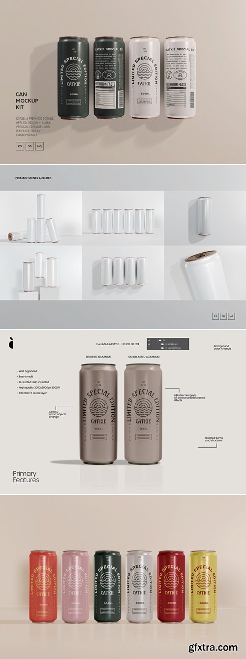 CreativeMarket - Aluminium Drink Can Mockup Kit 13482974 CreativeMarket - Aluminium Drink Can Mockup Kit 13482974