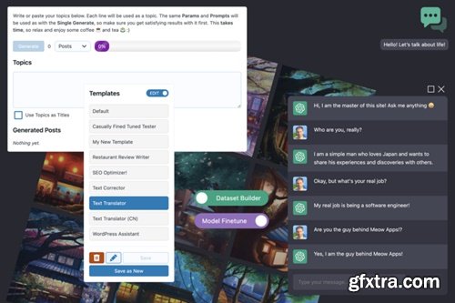 AI Engine Pro v2.9.8 - ChatGPT Chatbot, GPT Content Generator, Custom Playground & Features