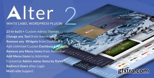 Codecanyon - WpAlter v2.5.0 - White Label Wordpress Plugin 17567303