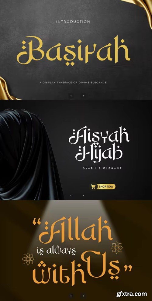 Basirah Elegant Arabic Fonts