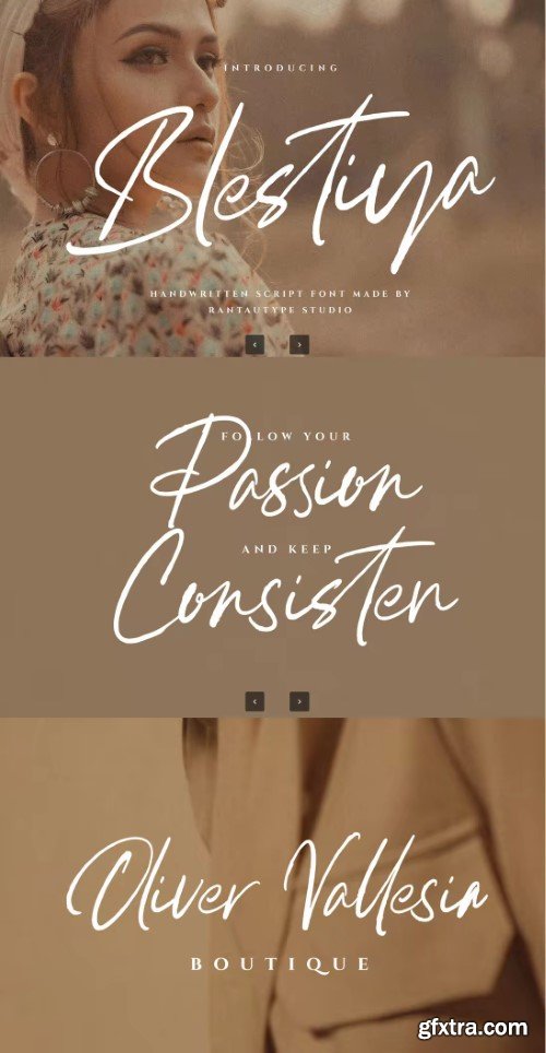 Blestiya Handwritten Script Font