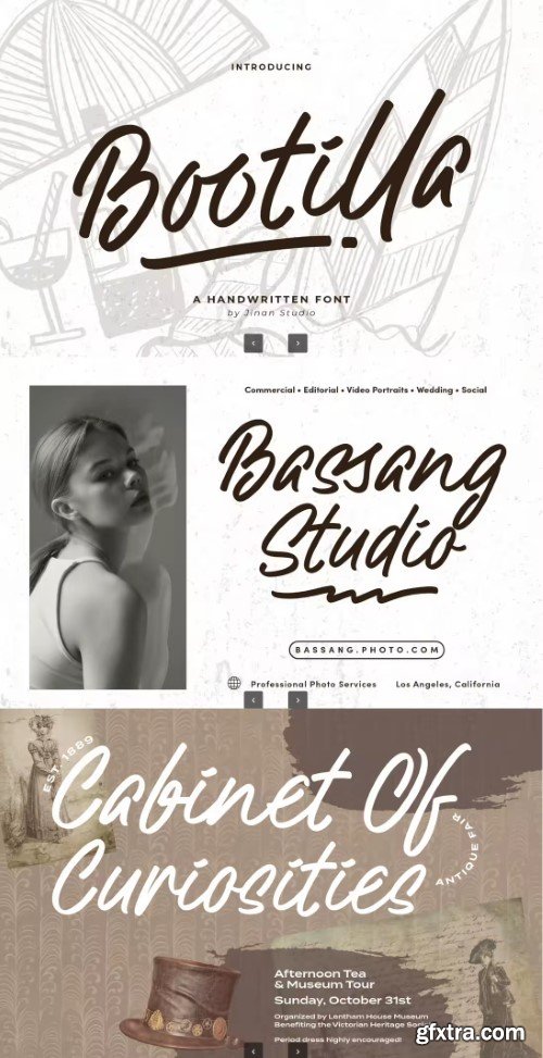 Creativemarket - Bootilla - A Handwritten Font