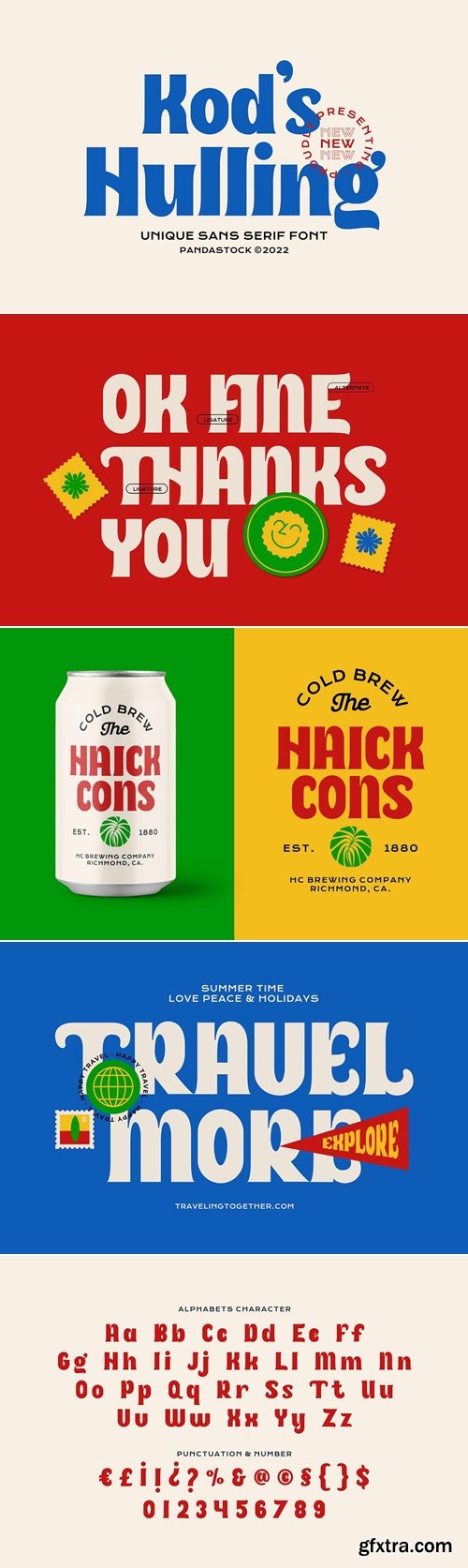 CreativeMarket - Kods Hulling - Bold Playful Font 7391400