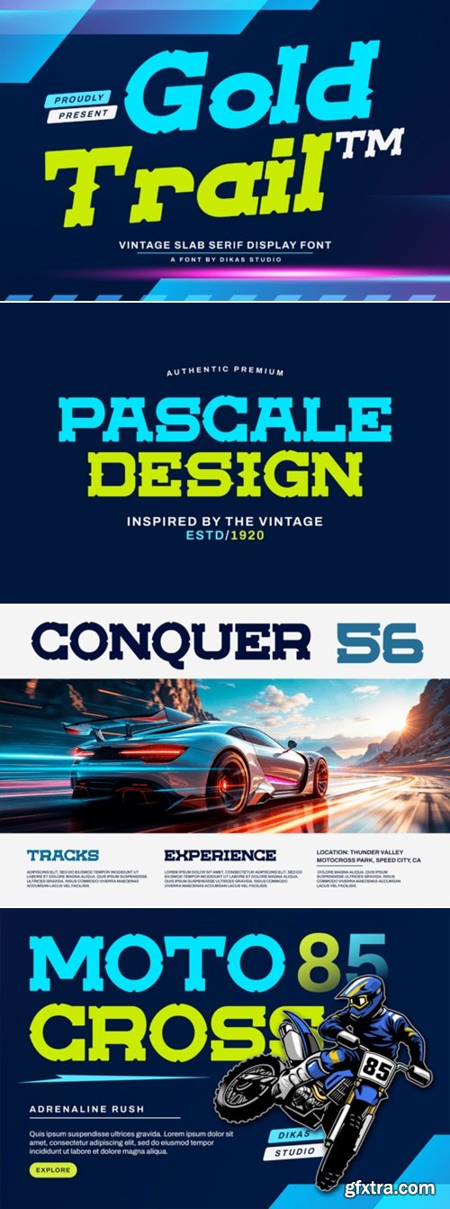 Goldtrail Regular Font