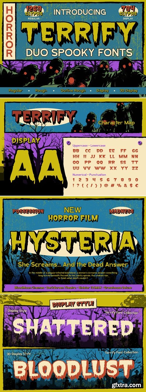 CreativeMarket - Terrify Regular 291696361