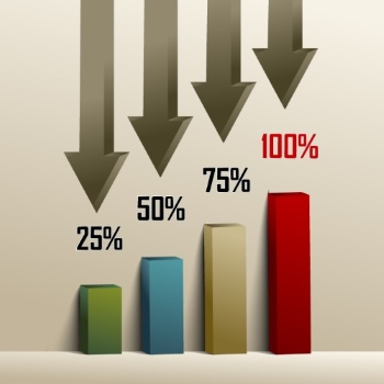 3D Infographic Chart #1A, 25xEPS