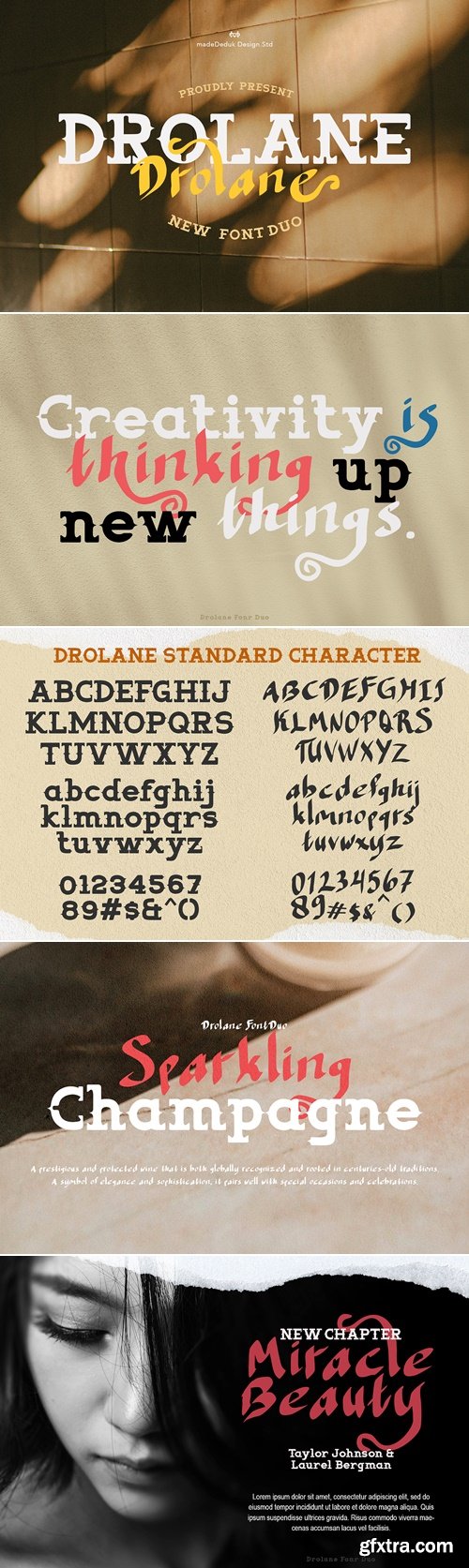 CreativeMarket - Drolane Font Duo 291689713