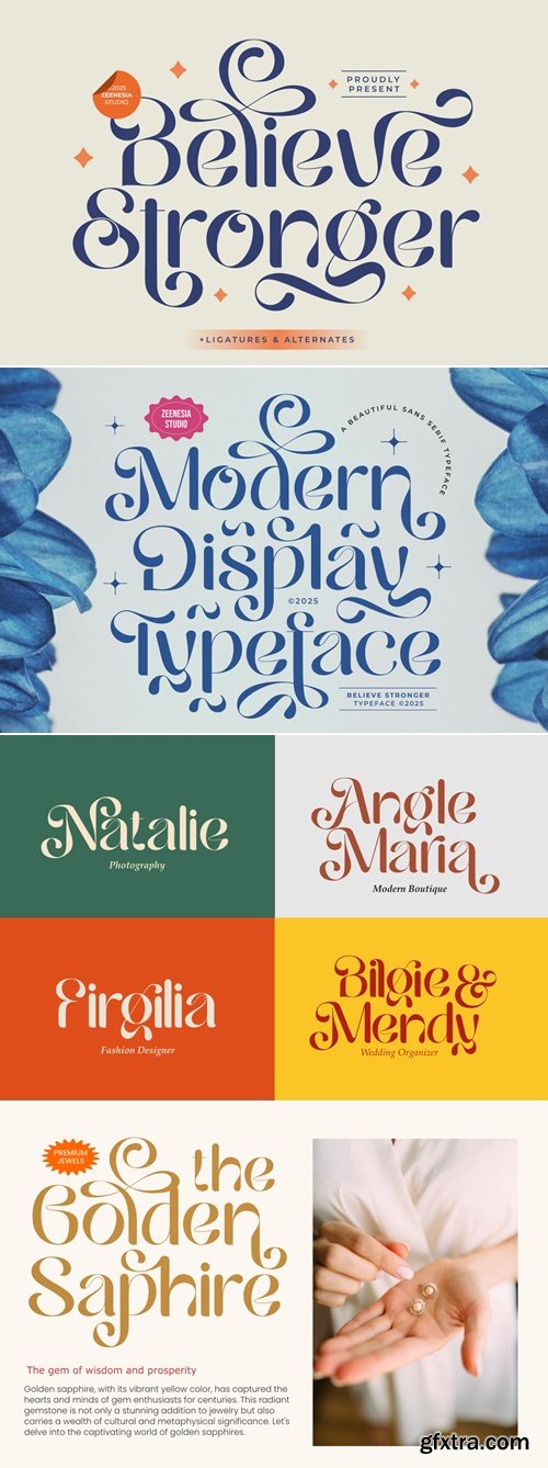 CreativeMarket - Believestronger Regular Font 291687024