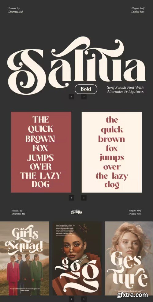 Salitia – Luxury Bold Font