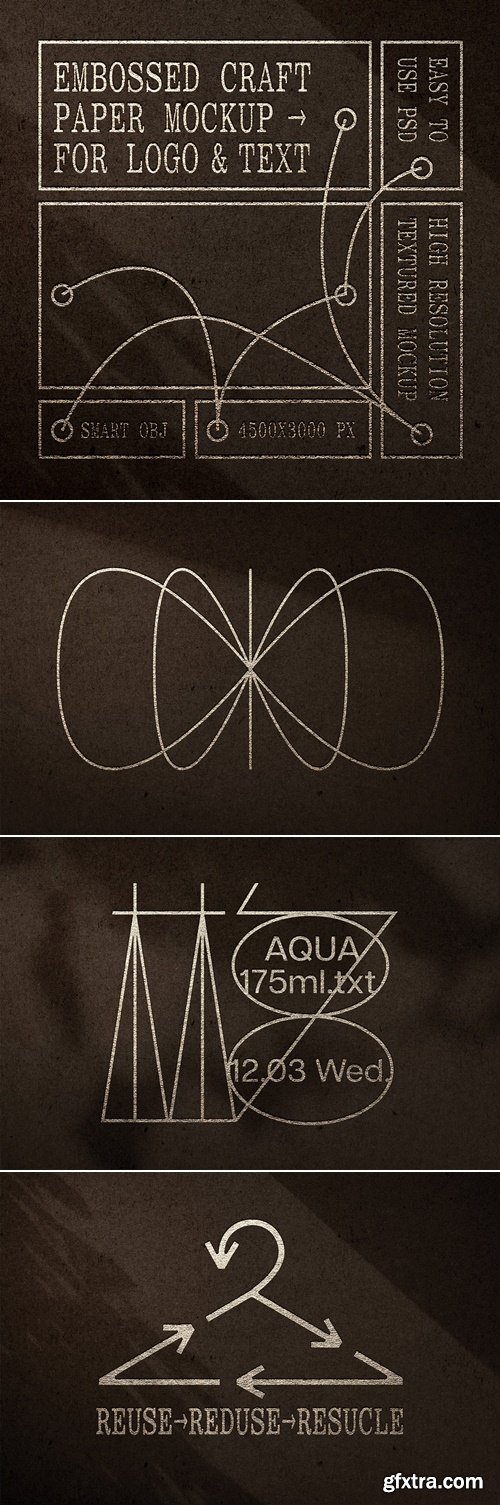 Studio2am - Foil-Stamped Paper Logo Mockup