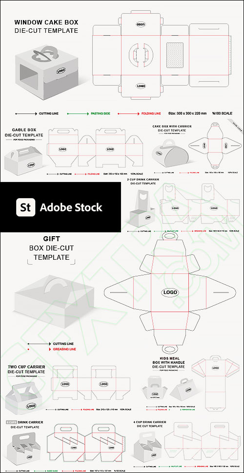 Handle Box Templates 23xAI