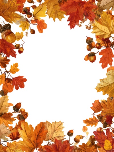 Autumn Frames 25xPNG