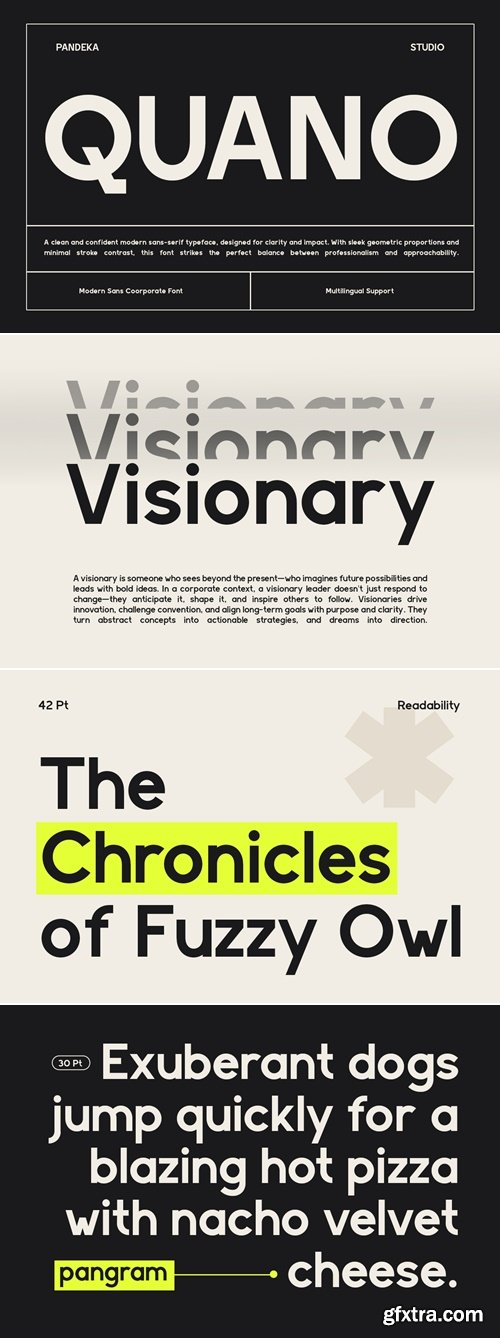 CreativeMarket - Quano - Modern Corporate Sans CreativeMarket - Quano - Modern Corporate Sans