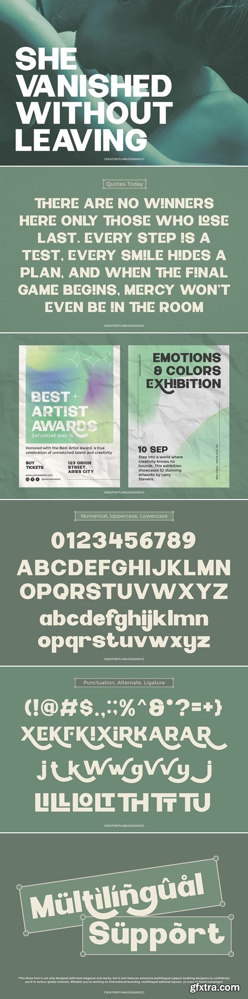 CreativeMarket - Thiskloze - Bold Sans Serif Font