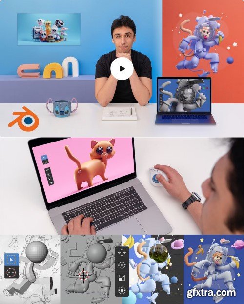 Domestika - 3D Character Creation in Blender