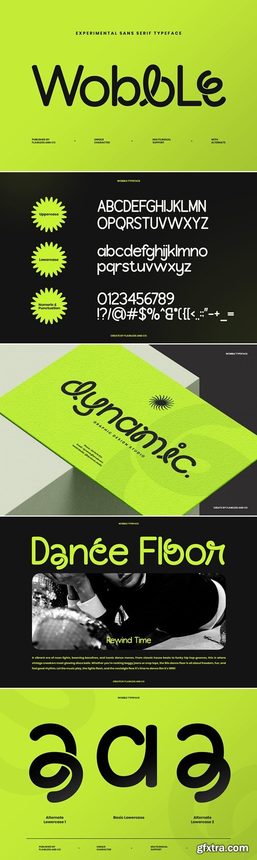 CreativeMarket - Wobble - Sans Serif Typeface Font