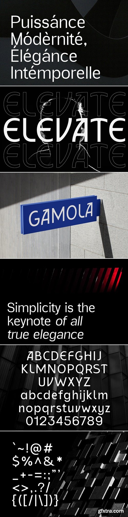 CreativeMarket - Gamola - Luxury Bold Corporate Sans