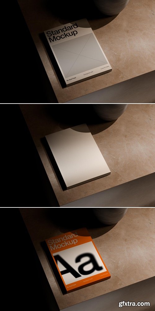 Pixelbuddha - Interior Minimal Book Mockup 5379