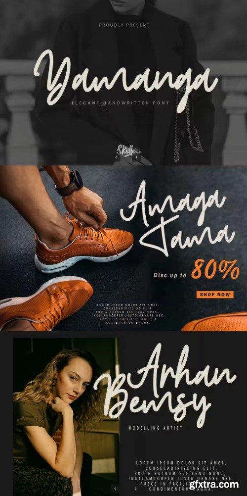 Yamanga - Elegant Handwritten