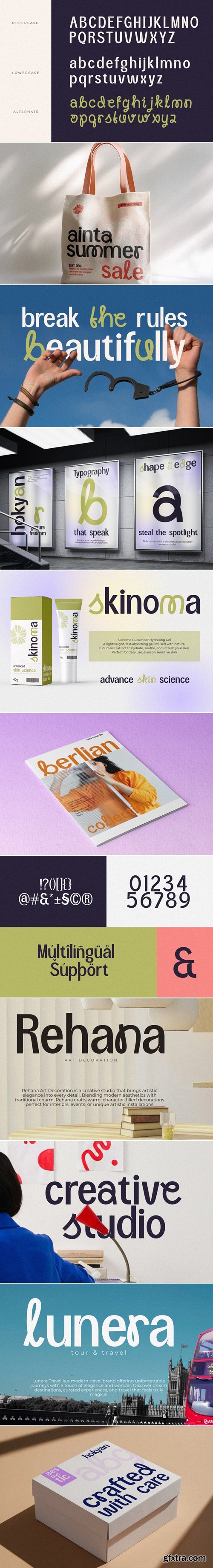 CreativeMarket - Hokyan Font