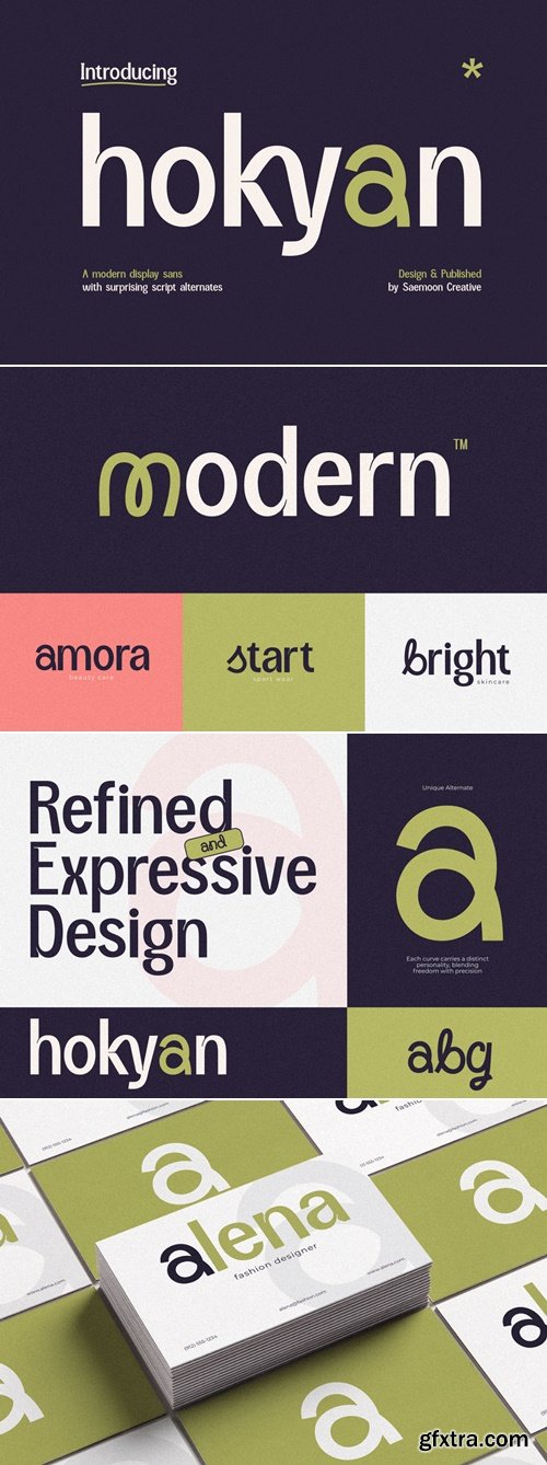 CreativeMarket - Hokyan Font