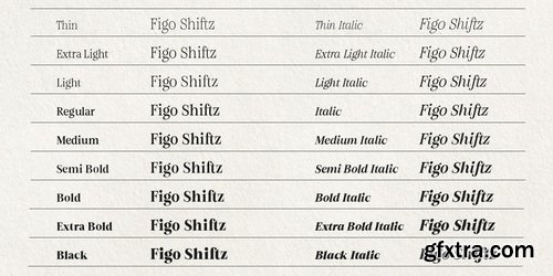 MyFonts - Figo Shiftz Editorial Font Family 20xOTF MyFonts - Figo Shiftz Editorial Font Family 20xOTF