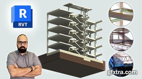 Udemy - Advanced Revit BIM: LOD 400 Concrete Structure Modeling