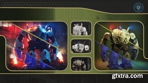 Udemy - Painting Damage with Mech Robots In Substance Painter