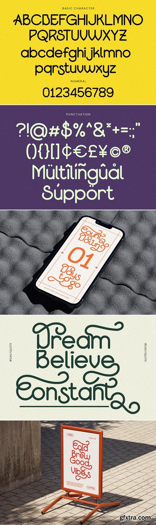 CreativeMarket - Leminew - Monoline Unique Sans