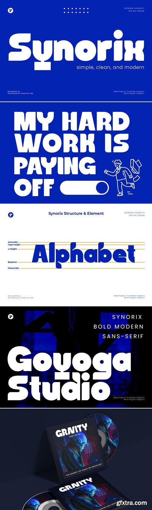 CreativeMarket - Synorix - Clean Modern Sans