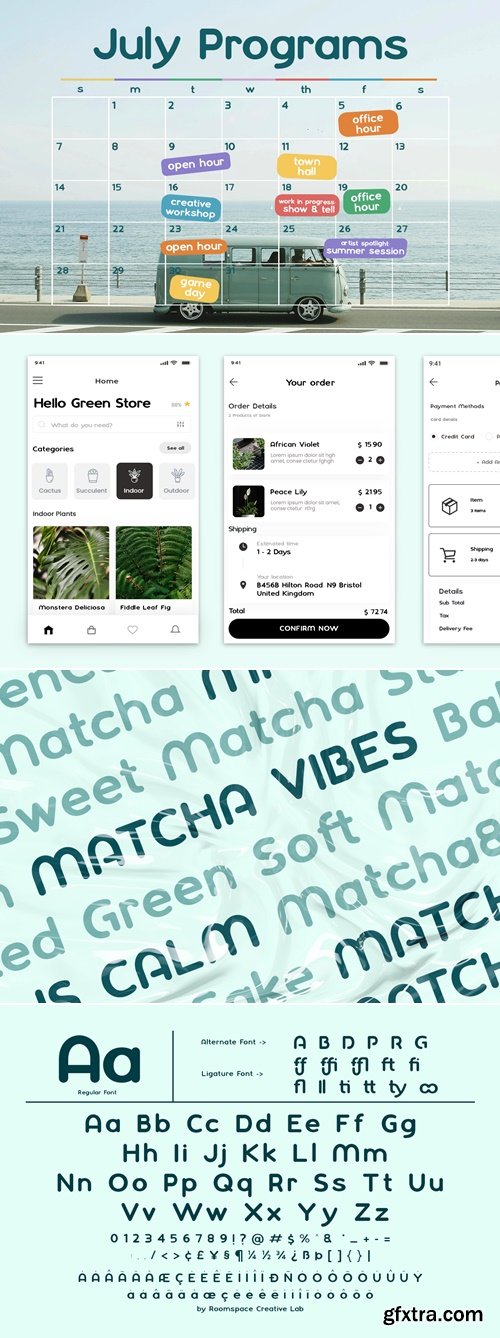 CreativeMarket - Poffina - Modern Soft Playful Sans