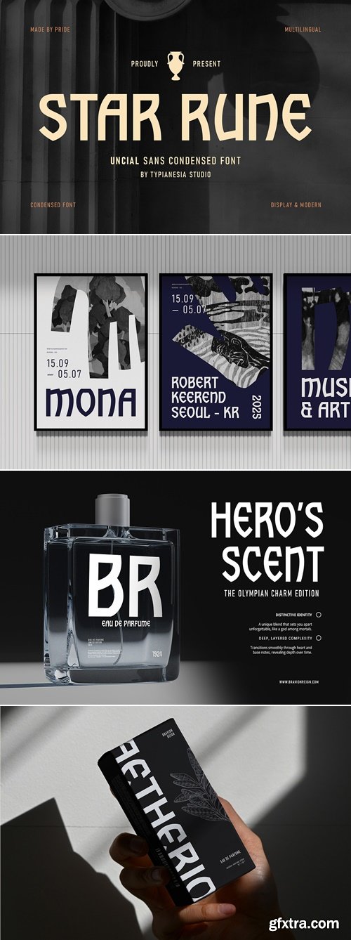 CreativeMarket - Star Rune - Uncial Sans