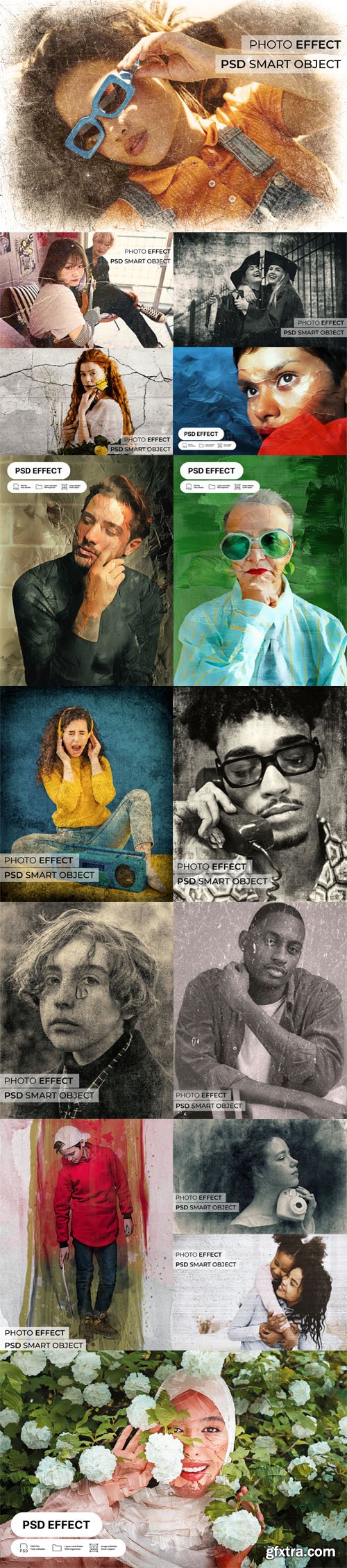 15 Photo Effects Pack for Photoshop
