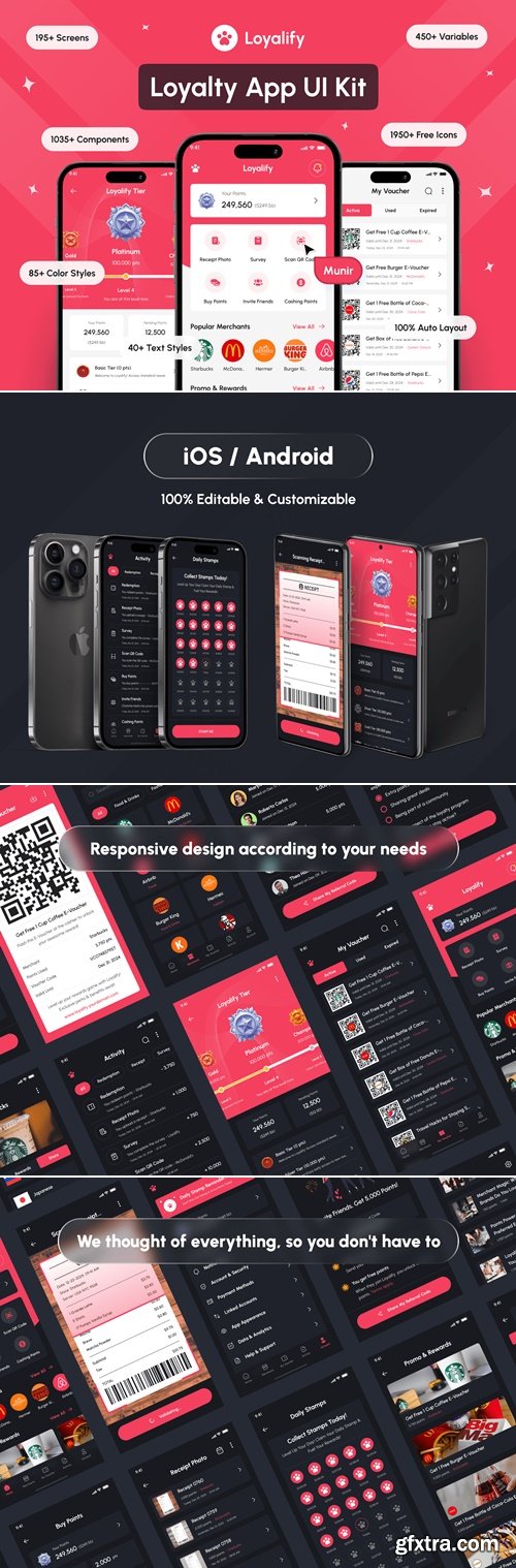 Loyalify - Loyalty App UI Kit