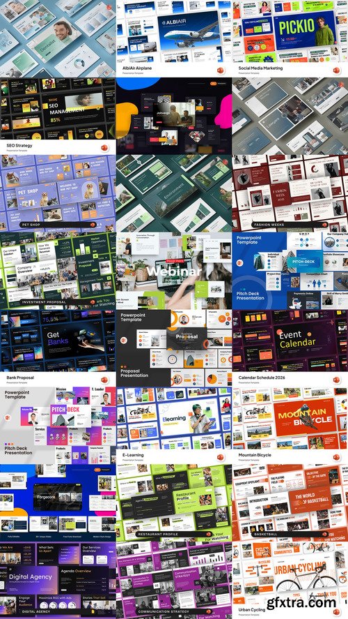 24 PowerPoint Templates Bundle 24