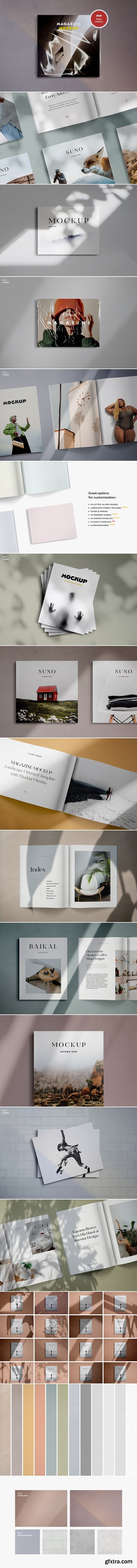 CreativeMarket - Suno Magazine Mockup Kit 4235761