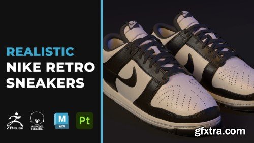 Skillshare - REALISTIC NIKE RETRO SNEAKERS