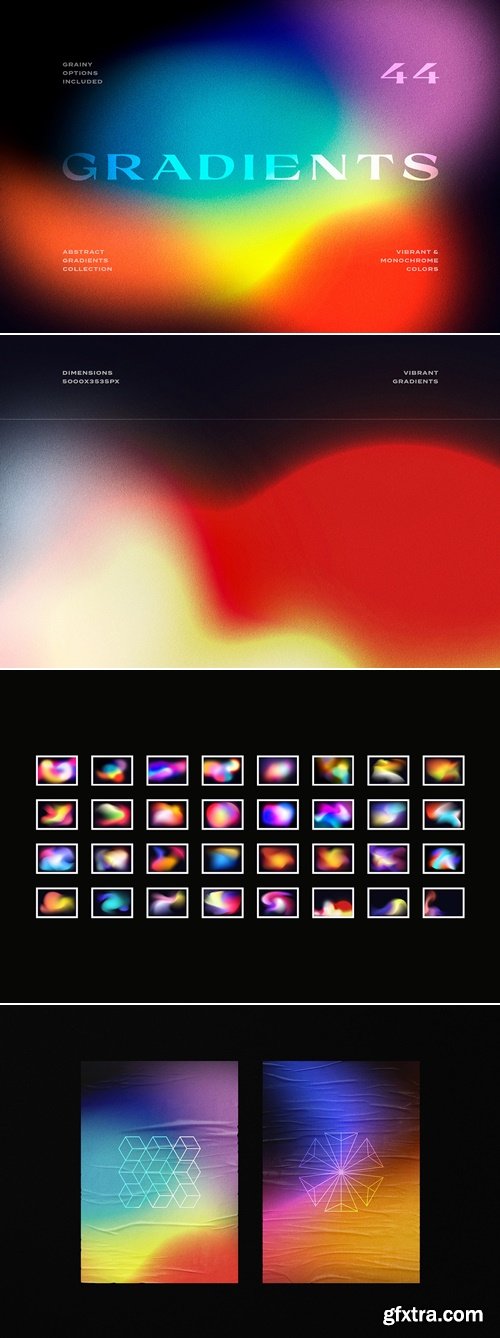 CreativeMarket - Magma Retro Gradient Textures 6601825