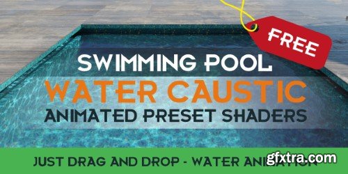 Superhivemarket - Water Caustic Animated Preset Shaders - Swimming Pool