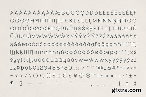 CreativeMarket - Calvia Minimalist Sans Serif Font