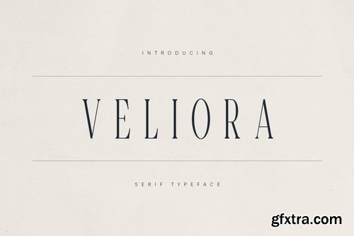 CreativeMarket - Veliora Elegant Long Serif