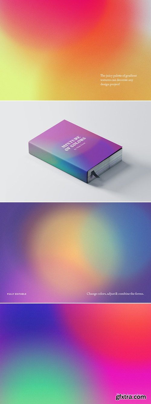 CreativeMarket - Funky Gradient Textures 5761654